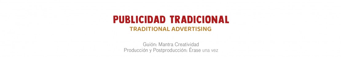 Mantra-Publicidad tradicional