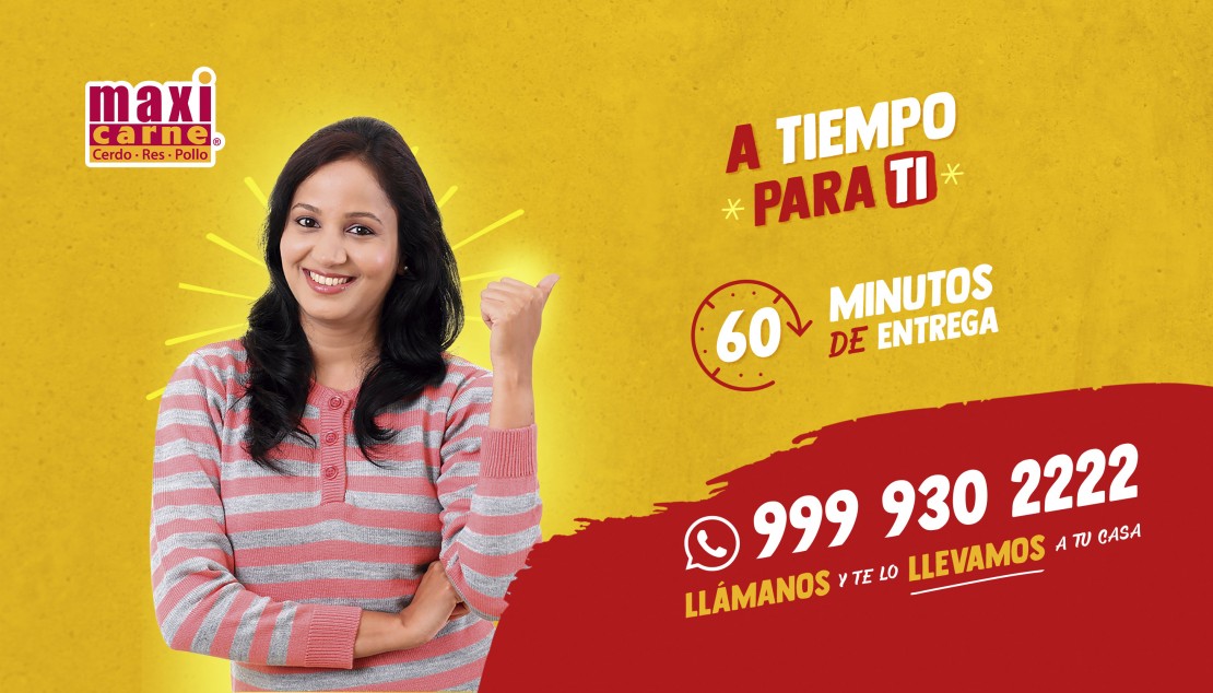 Mantra-Campaña creativa-Maxicarne-Campaña a domicilio