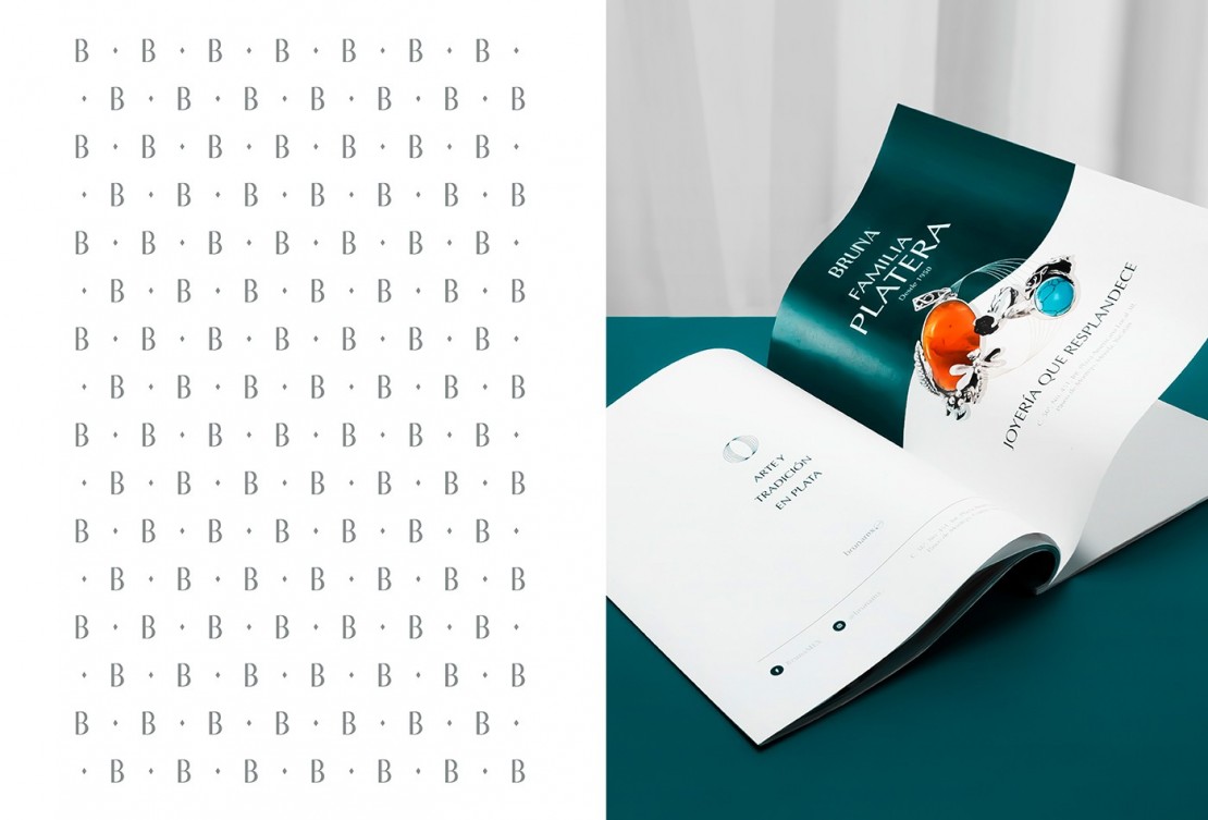Branding Bruna Materiales impresos editorial