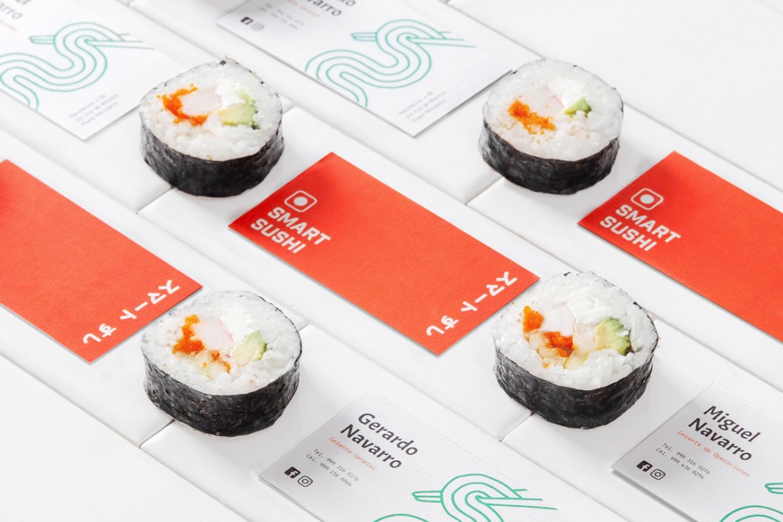 Branding Smart Sushi Dirección de arte