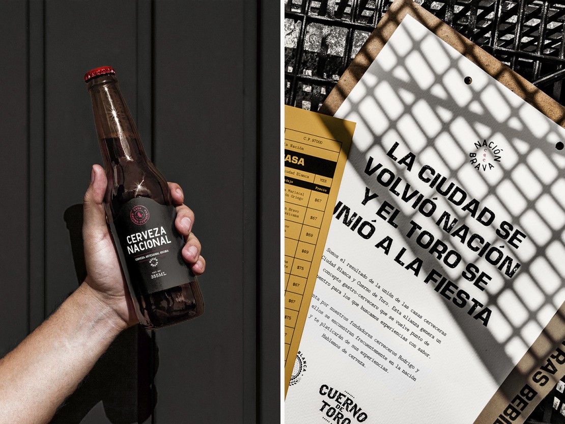 Branding Nación Brava Materiales Impresos