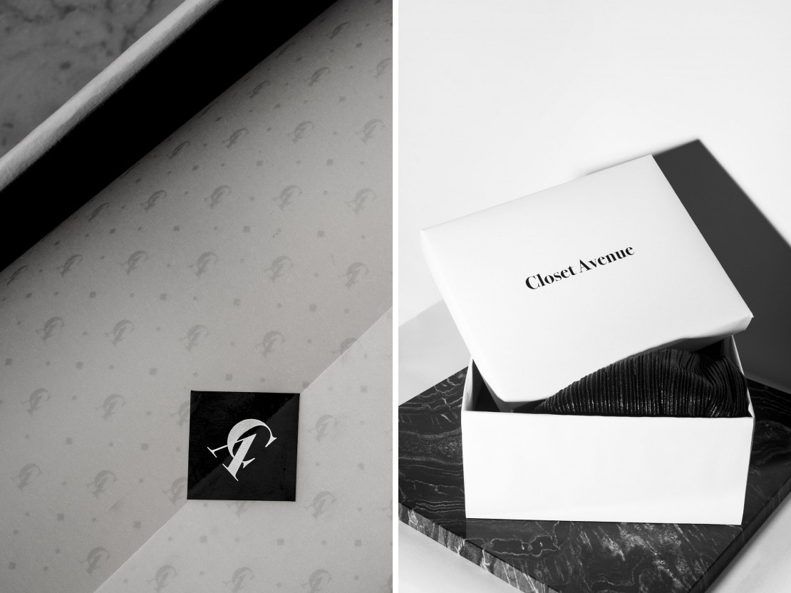 Branding Closet Avenue Diseño de set