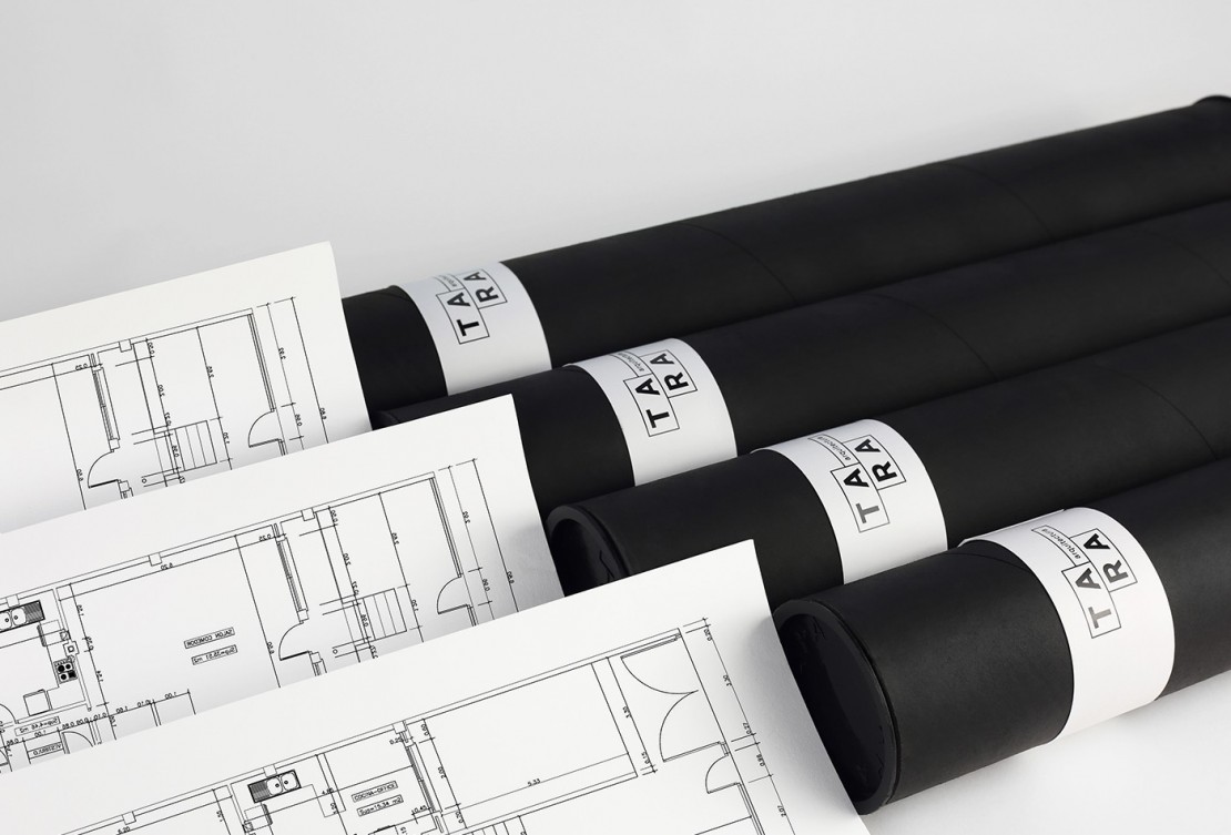 Branding Tara Arquitectura Aplicaciones Impresas