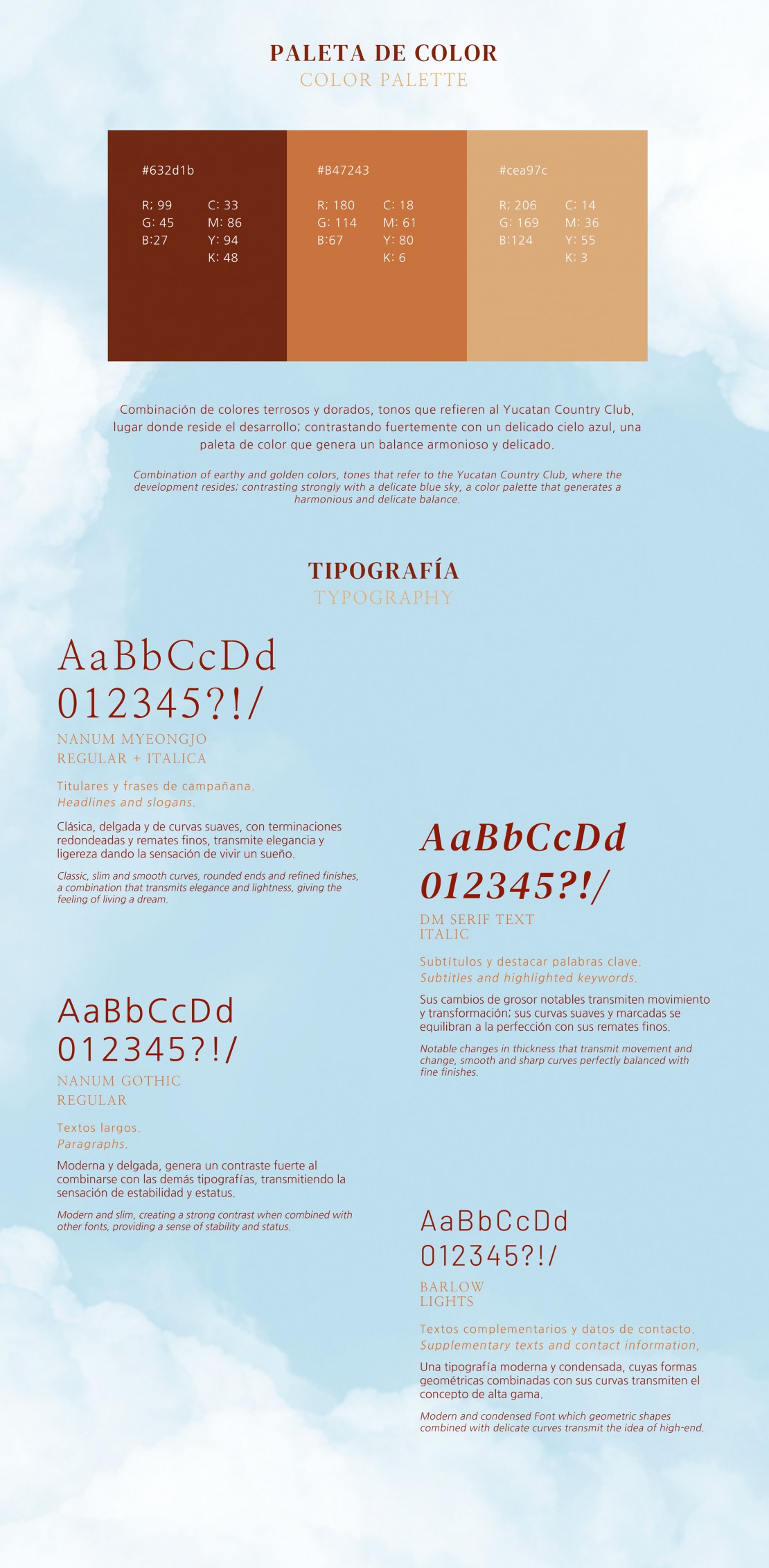 Branding Yucatán Country Club Sistema de identidad