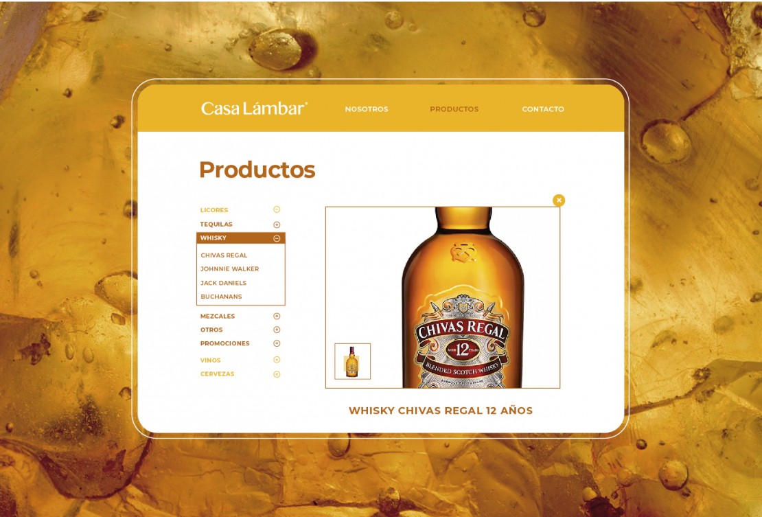 Branding Casa Lámbar Diseño Web