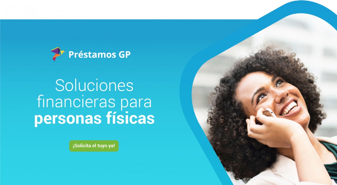 Branding Préstamos GP Fotografía de modelo - Diseño Gráfico