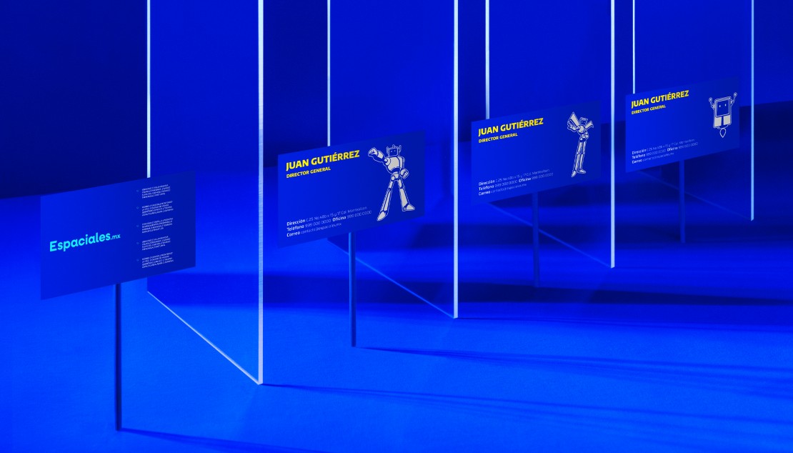 Mantra Espaciales Tarjetas de presentación