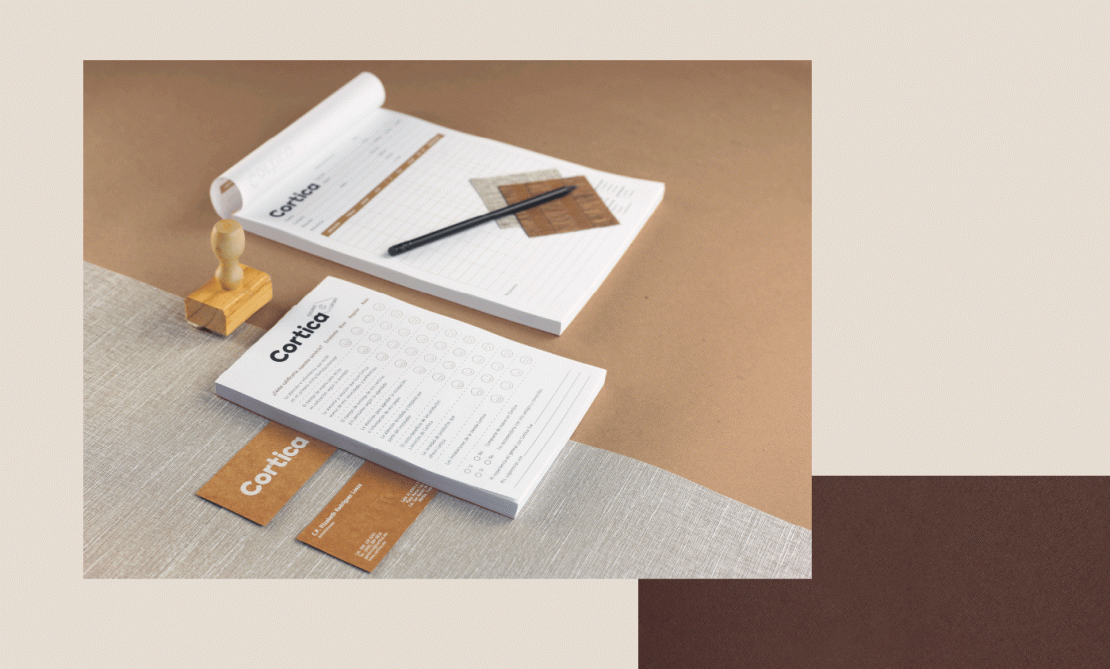 Branding Cortica Impresos