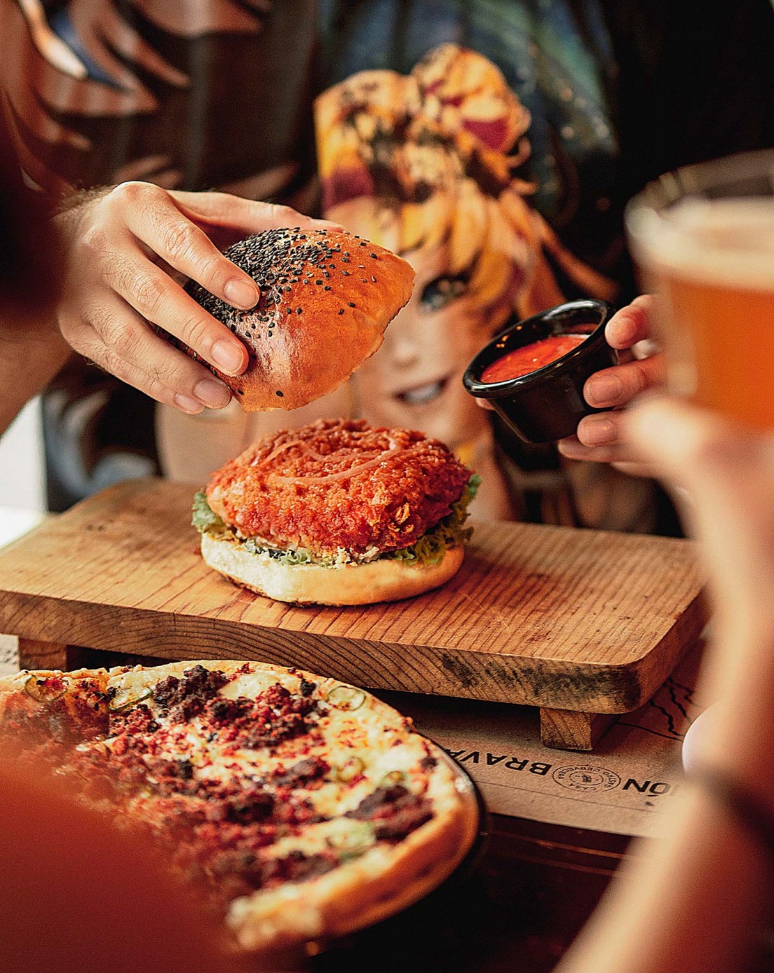 Audiovisuales Nación Brava Fotografía Hamburguesa