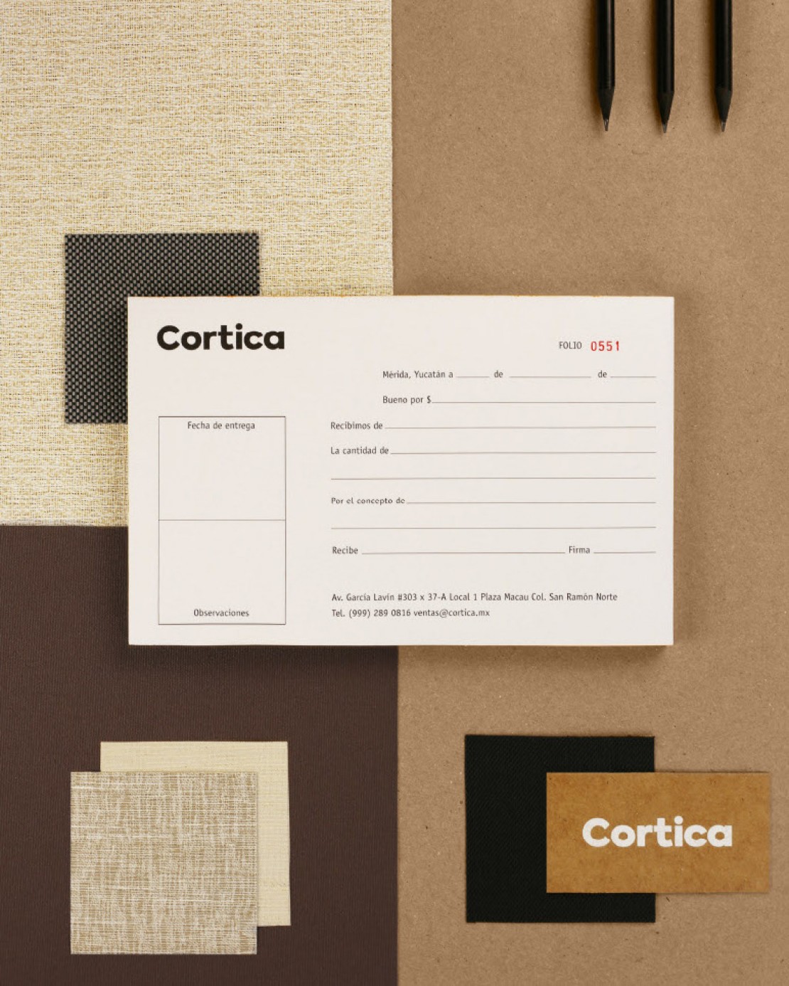 Branding Cortica Dirección Creativa