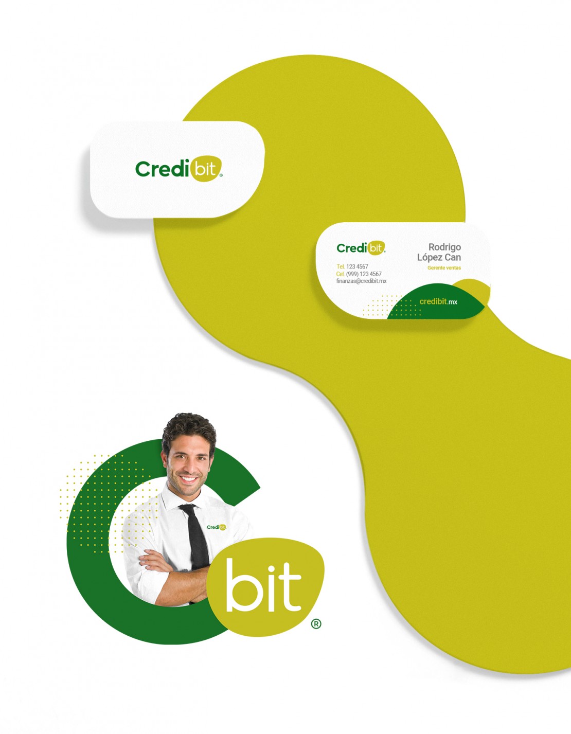 Branding CrediBit Dirección de arte