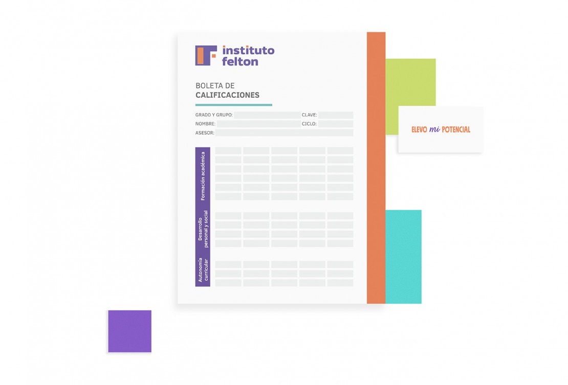 Branding Instituto Felton Diseño de impreso