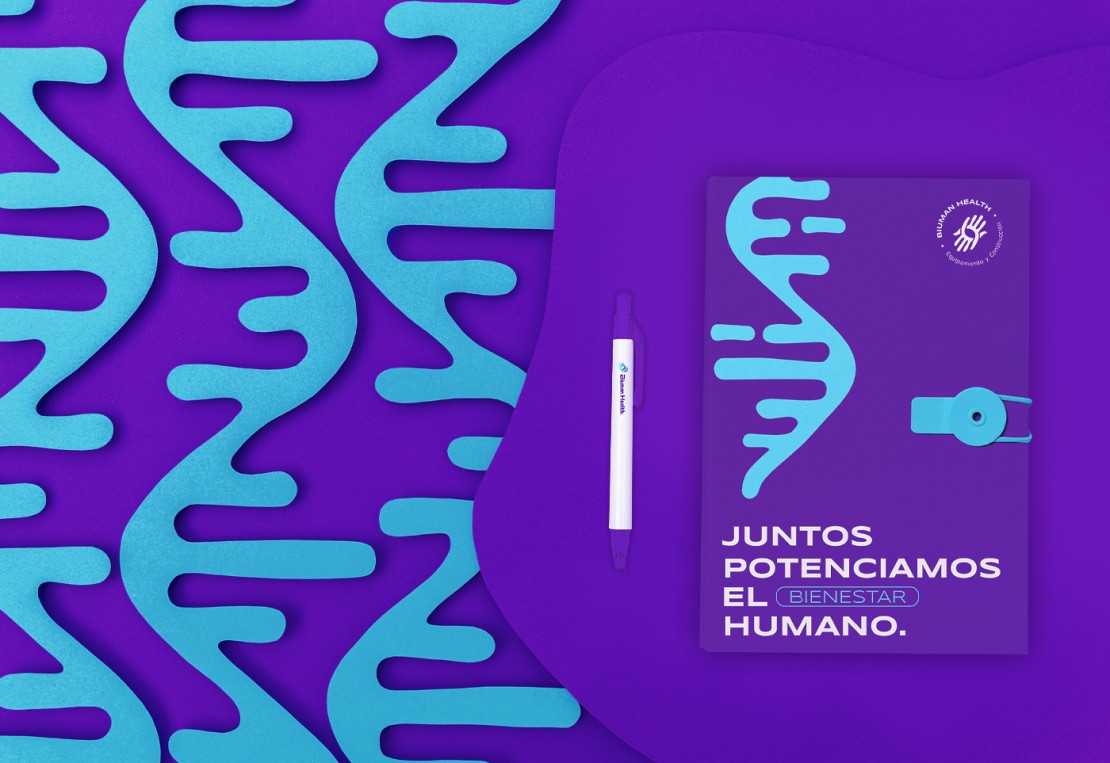Branding Biuman Healt Papelería