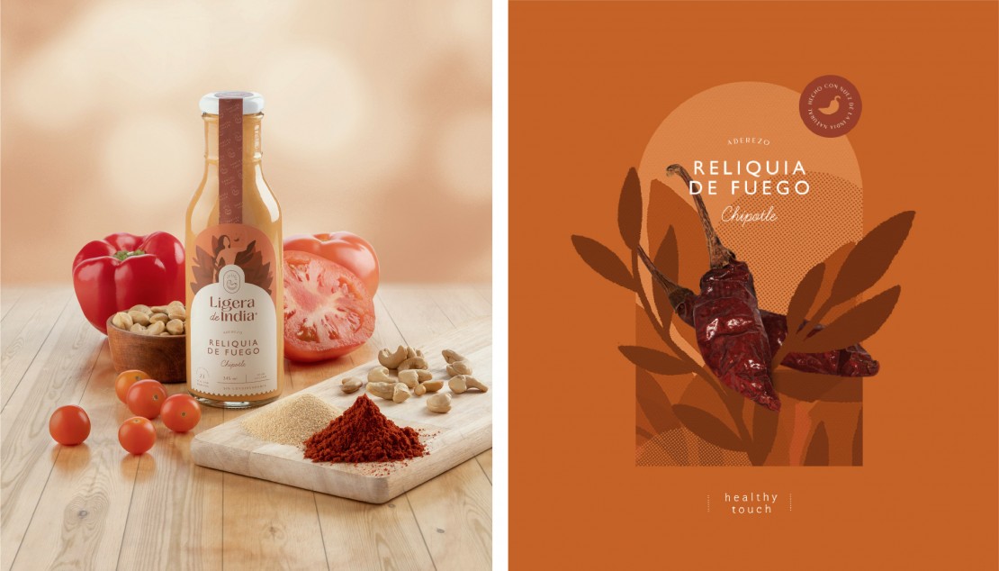 Branding Ligera de India Dirección de arte