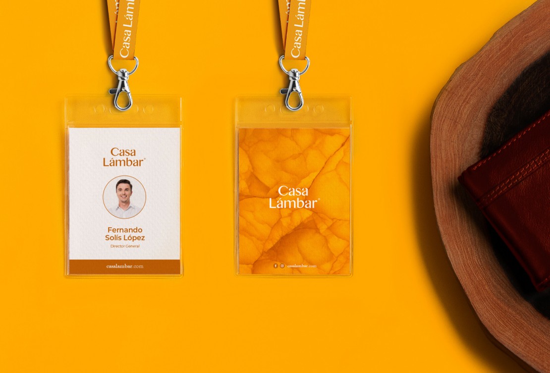 Branding Casa Lámbar Elementos corporativos