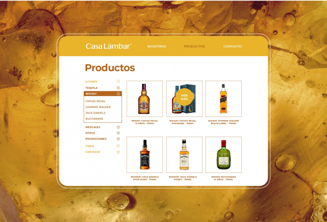 Branding Casa Lámbar Diseño Web UI