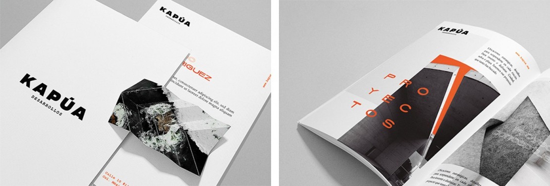 Branding Kapúa Diseño Editorial
