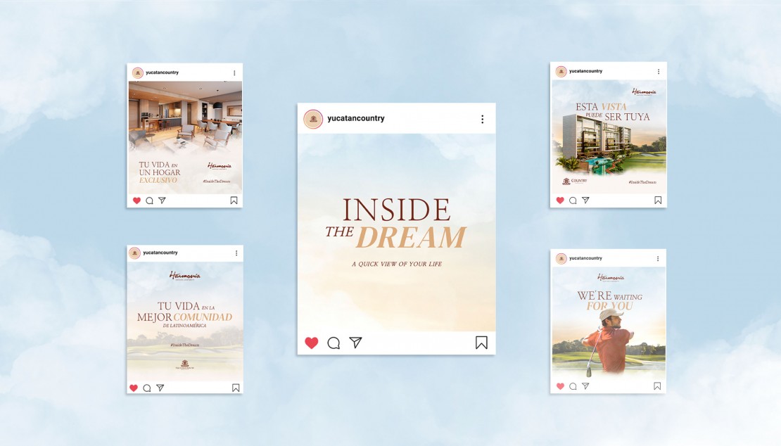 Branding Yucatán Country Club Social Media